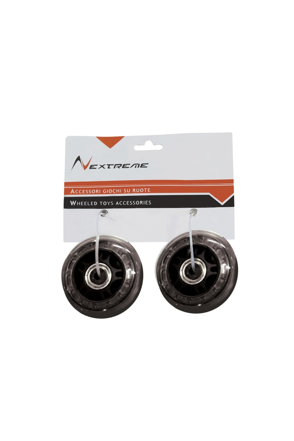 2 ruote nere 70 mm con cuscinetti - Nextreme [ITALIANO]